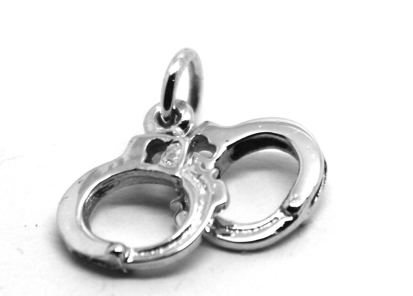 Kaedesigns, 9ct 9k Yellow or Rose or White Gold 375 Handcuffs Charm Or Pendant