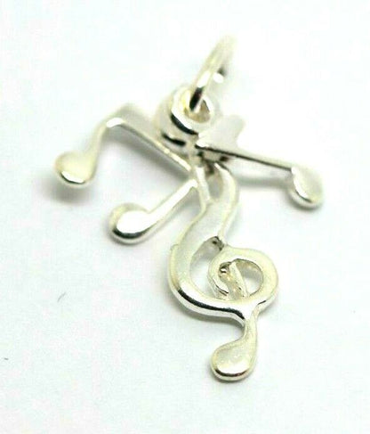 Kaedesigns New Sterling Silver 925 Lightweight Music Notes Pendant Charm
