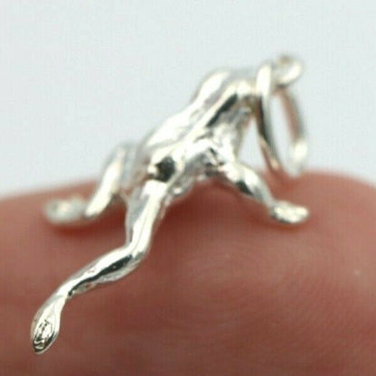 Kaedesigns New Sterling Silver 925 Solid Frog Pendant / Charm