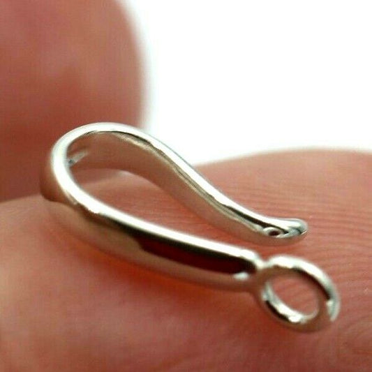 Kaedesigns New Genuine Sterling Silver 925 Plain Enhancer Bail Clasp