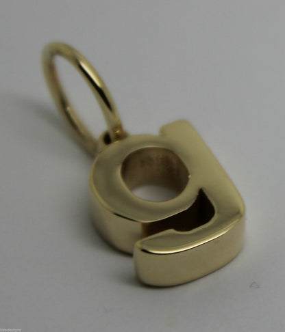 Kaedesigns, Genuine 9ct 9kt Genuine Solid Yellow, Rose or White Gold Initial Pendant G