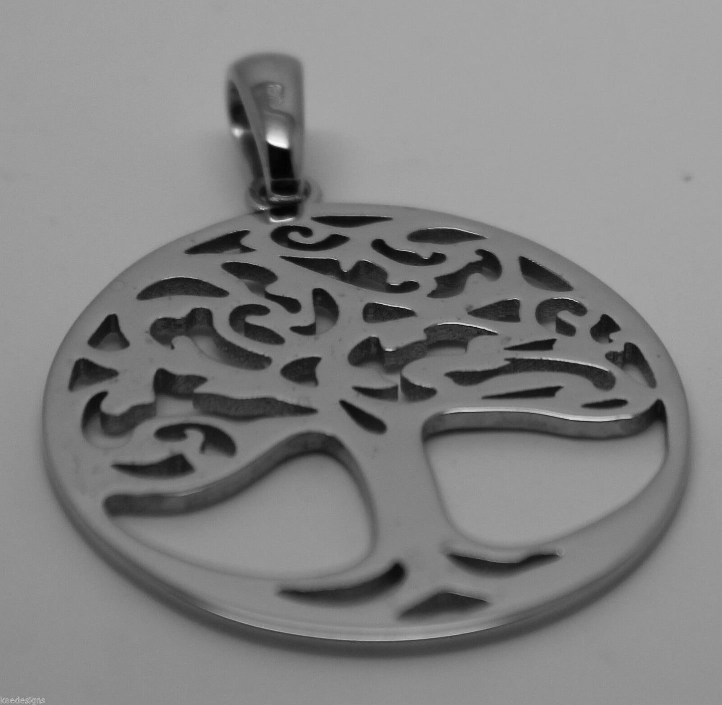 Genuine Heavy Solid 9ct Yellow Or Rose Or White Gold Tree Of Life Med/Large Pendant