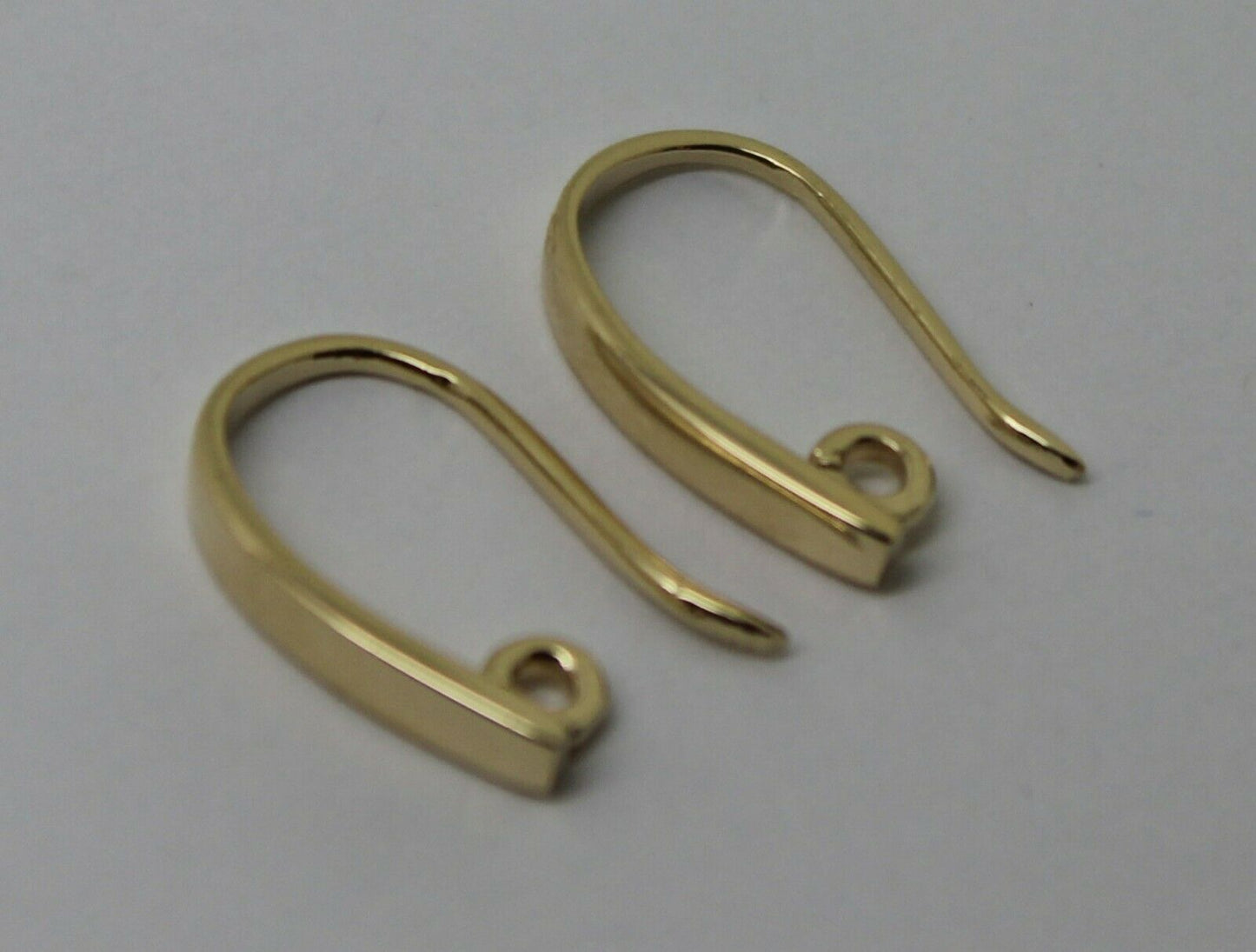 Kaedesigns New 9ct Yellow, Rose or White Gold 375 Thick Clip Hooks To Make You Own Earrings!