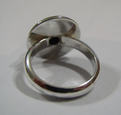Genuine Sterling Silver 925 Purple Amethyst Ring