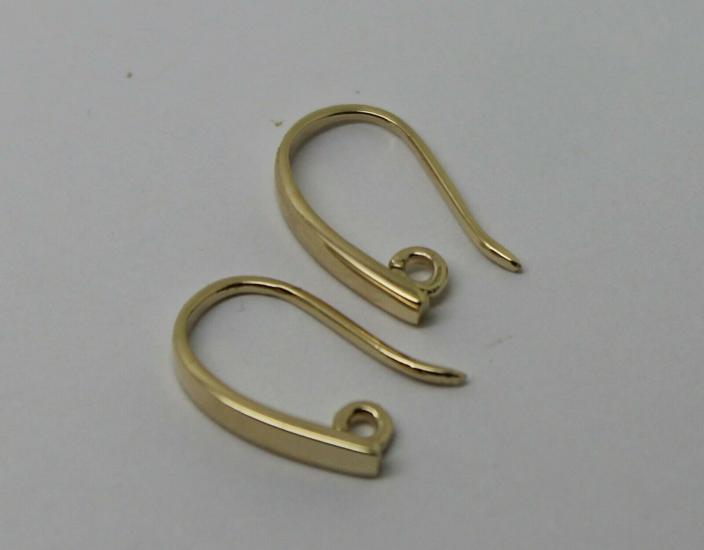 Kaedesigns New 9ct Yellow, Rose or White Gold 375 Thick Clip Hooks To Make You Own Earrings!