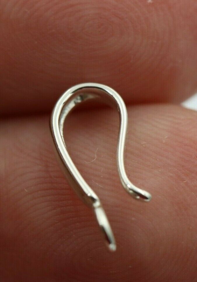 Kaedesigns New Genuine Sterling Silver 925 Plain Enhancer Bail Clasp