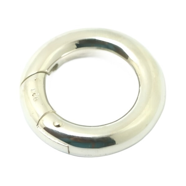Genuine Large Sterling Silver 14mm, 17mm or 21mm Round Spring Circle Clasp Shortener Polished