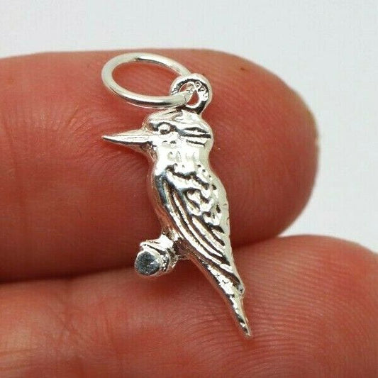 Kaedesigns New Sterling Silver 925 Solid Kookaburra Pendant Charm