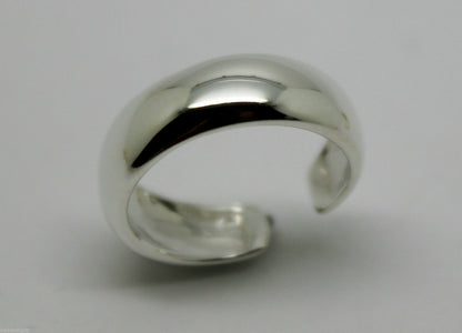 Kaedesigns New Genuine Sterling Silver 925 Plain Dome Toe Ring