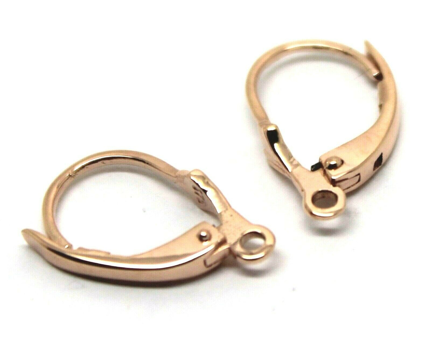 Kaedesigns New Genuine 9ct 9k Yellow, Rose or White Gold 15mm Fancy Continental Hooks