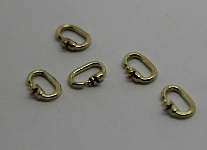 Kaedesigns New Genuine 10 x 9ct yellow gold  LINK LOCK LOCKS