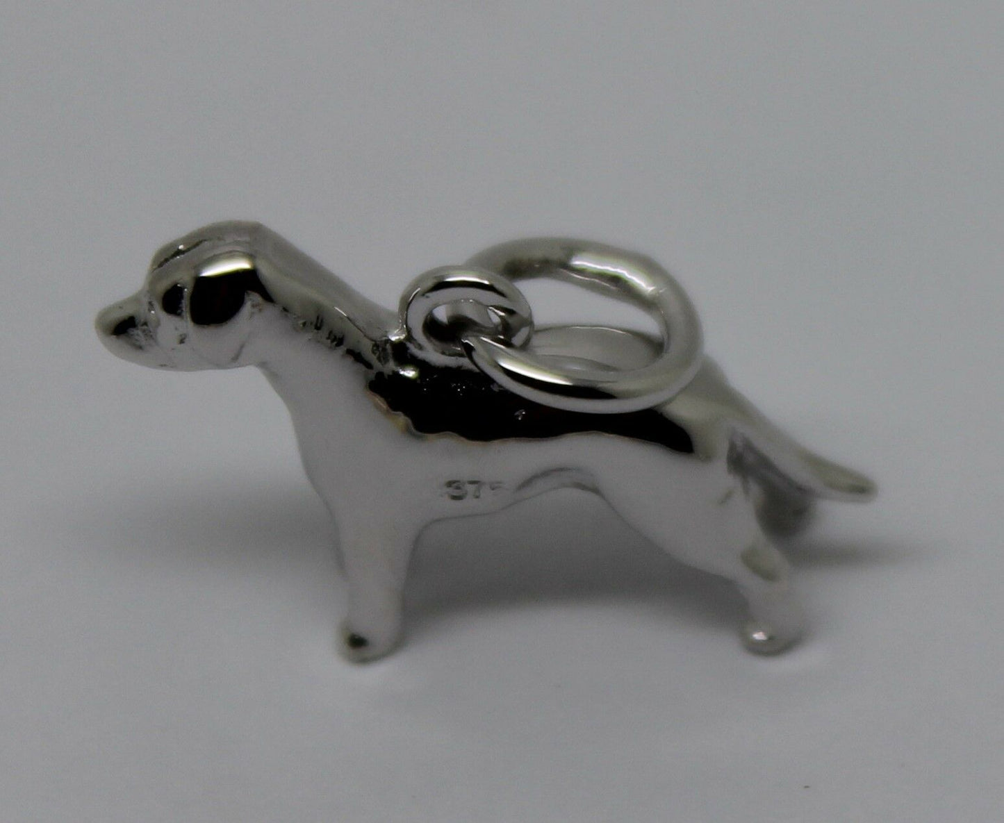 Kaedesigns, New 3D 9ct 375 Yellow, Rose Or White Gold Dog Charm / Pendant