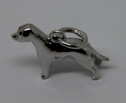Kaedesigns, New 3D 9ct 375 Yellow, Rose Or White Gold Dog Charm / Pendant