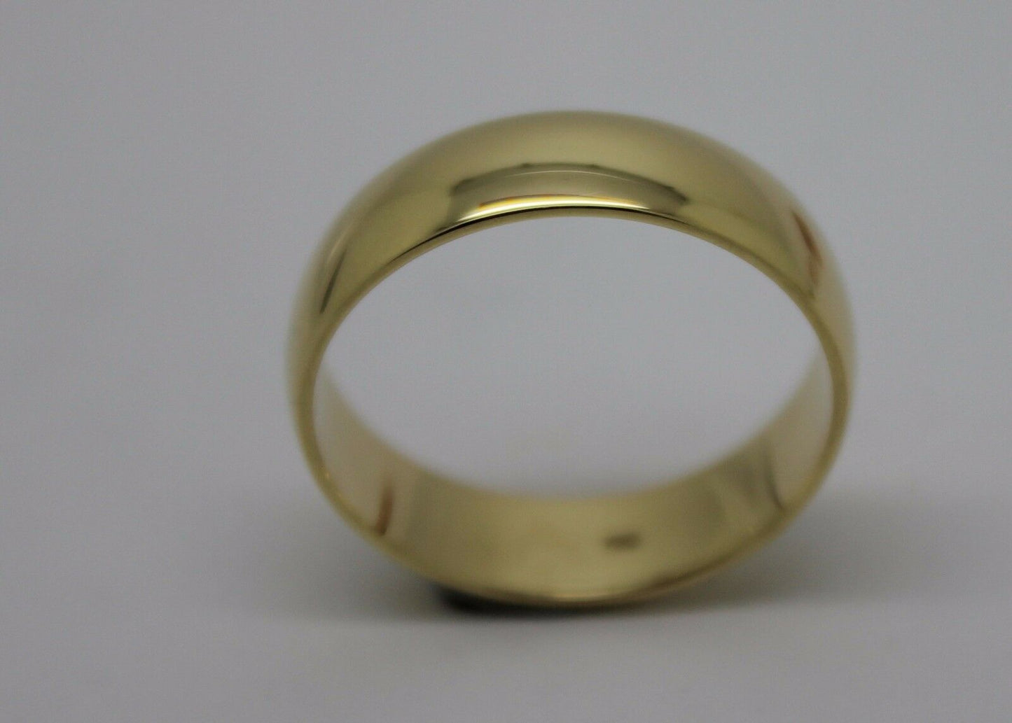 Kaedesigns Heavy 18ct 18k 750 Gold Solid Yellow, Rose or White Gold 6mm Wedding Band Ring Size U