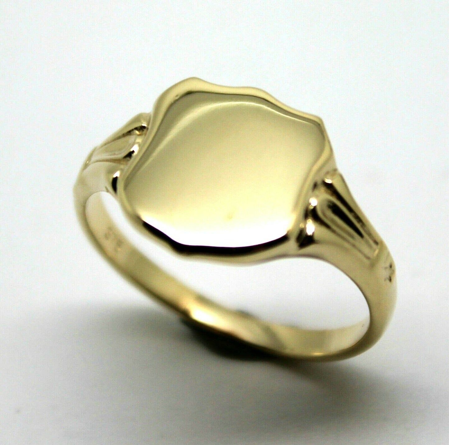 Kaedesigns Genuine 9ct 9k 375 Solid Gold Large Signet Ring In Your Size 4553