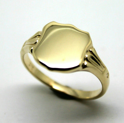 Kaedesigns Genuine 9ct 9k 375 Solid Gold Large Signet Ring In Your Size 4553