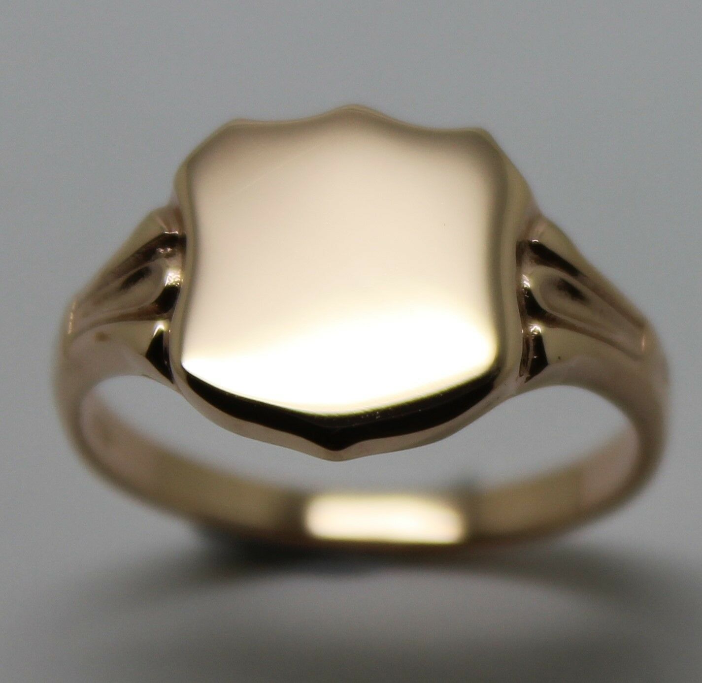 Kaedesigns Genuine 9ct 9k 375 Solid Gold Large Signet Ring In Your Size 4553