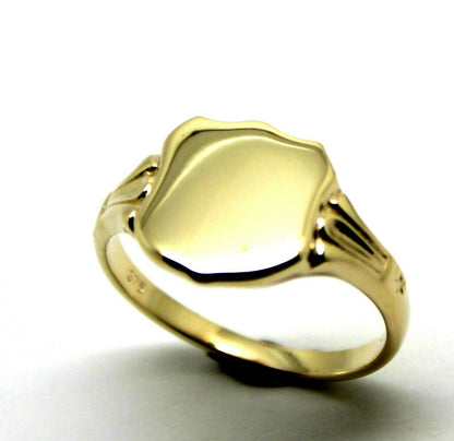 Kaedesigns Genuine 9ct 9k 375 Solid Gold Large Signet Ring In Your Size 4553