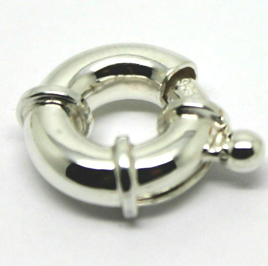 Kaedesigns New Genuine 11mm Sterling Silver Bolt Ring Clasp