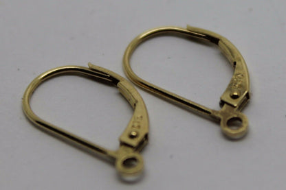 Genuine New 9k 9ct Yellow, Rose or White Gold 375 14mm X 9mm Continental Clip Hooks