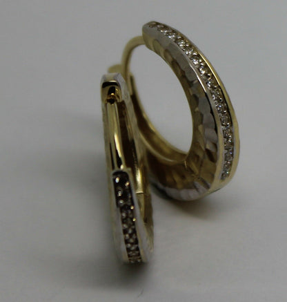 Kaedesigns, Genuine New 9ct Yellow Gold 17.5mm Hoops Earrings