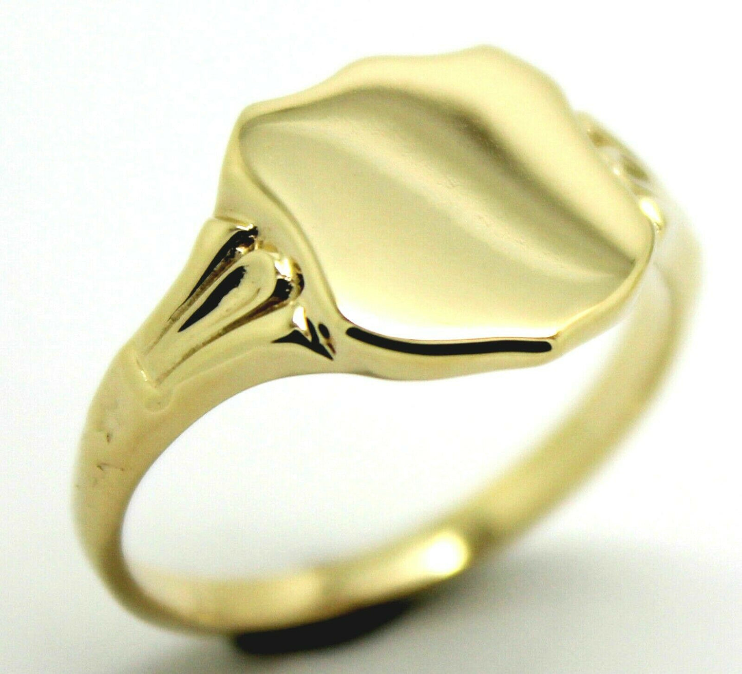 Kaedesigns Genuine 9ct 9k 375 Solid Gold Large Signet Ring In Your Size 4553