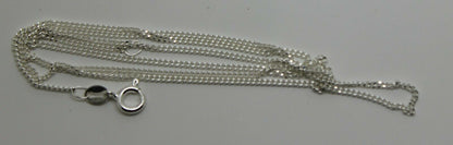 Genuine 925 Sterling Silver Kerb Curb Link Chain Necklace 40cm, 45cm, 50cm or 55cm