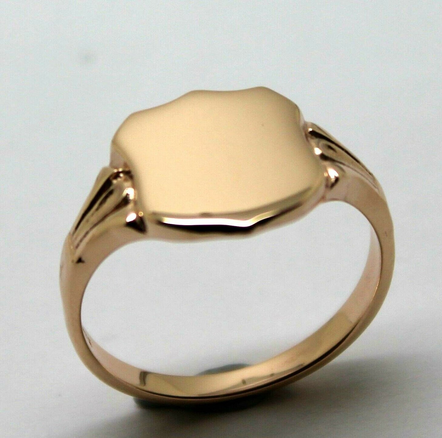Kaedesigns Genuine 9ct 9k 375 Solid Gold Large Signet Ring In Your Size 4553