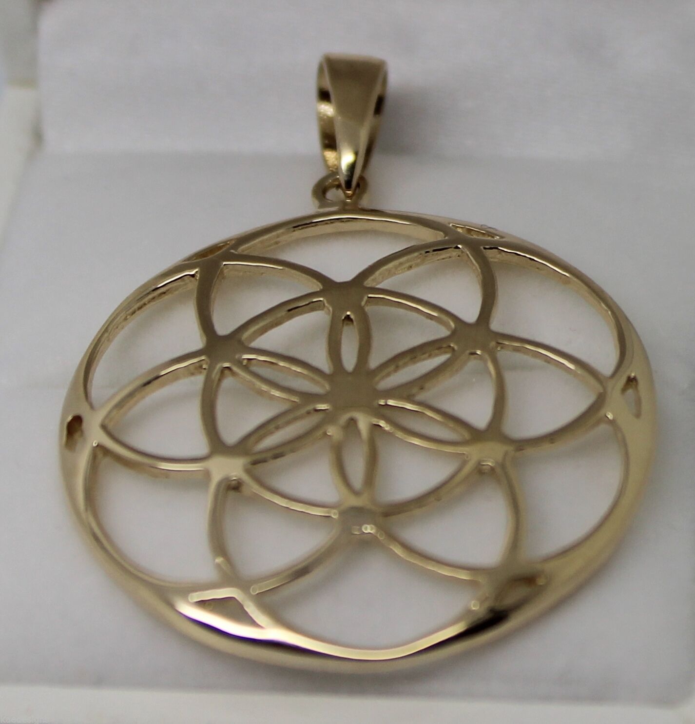 Kaedesigns Genuine Solid Sterling Silver or 9ct Yellow Or Rose Or White Gold Filigree Star Pendant