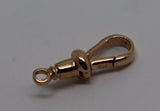 Kaedesigns New 9ct Solid Yellow, Rose or White Gold Albert Swivel Clasp 21mm Size
