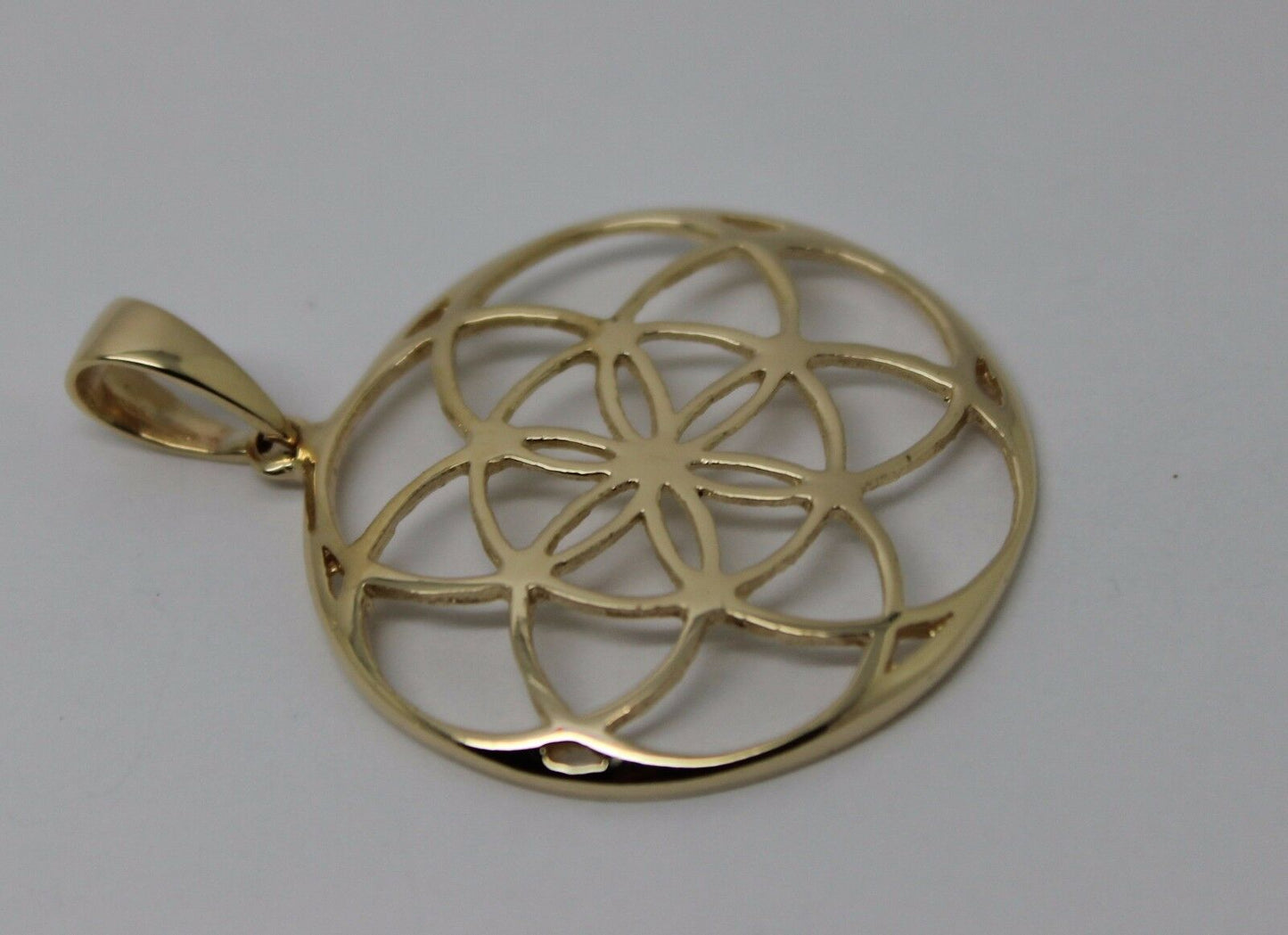 Kaedesigns Genuine Solid Sterling Silver or 9ct Yellow Or Rose Or White Gold Filigree Star Pendant