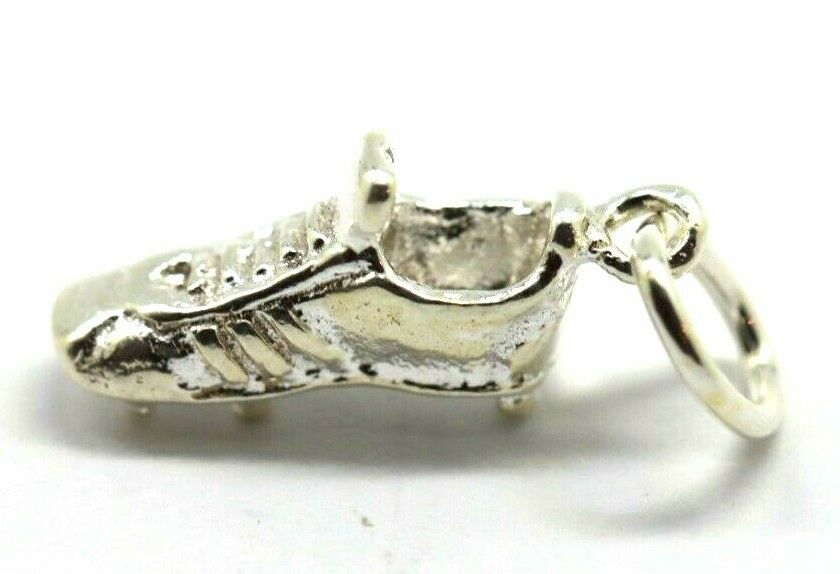 Kaedesigns Sterling Silver 925 Football Boot Shoe Pendant Charm