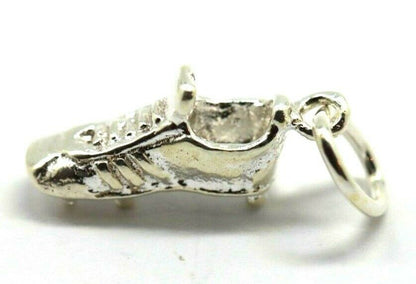 Kaedesigns Sterling Silver 925 Football Boot Shoe Pendant Charm