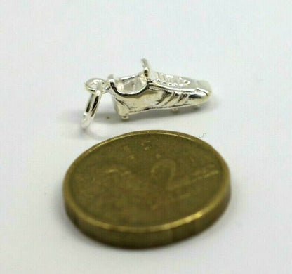 Kaedesigns Sterling Silver 925 Football Boot Shoe Pendant Charm