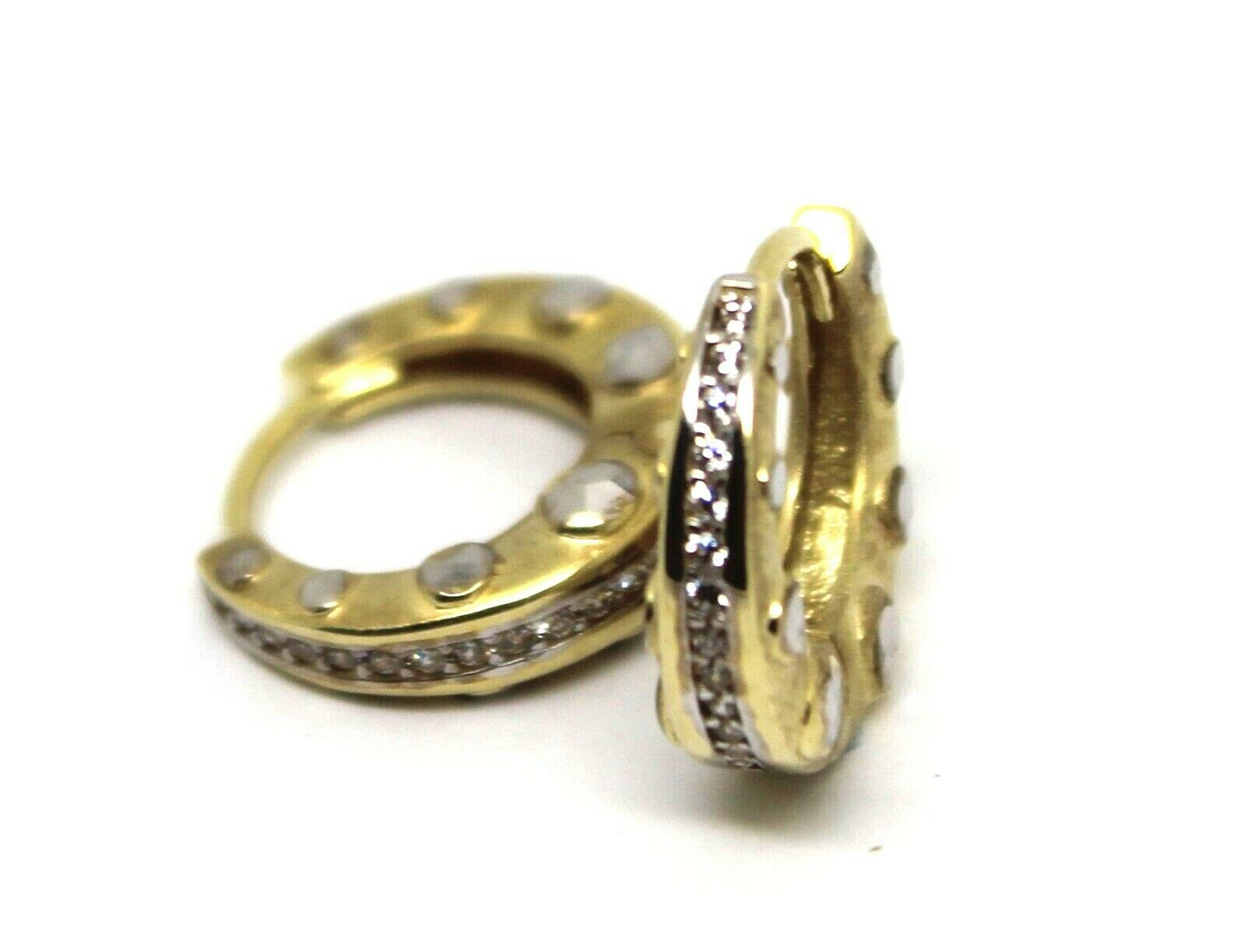 Kaedesigns New Genuine 9ct 9k Yellow Gold 15mm Hoops Earrings *Free Express Post