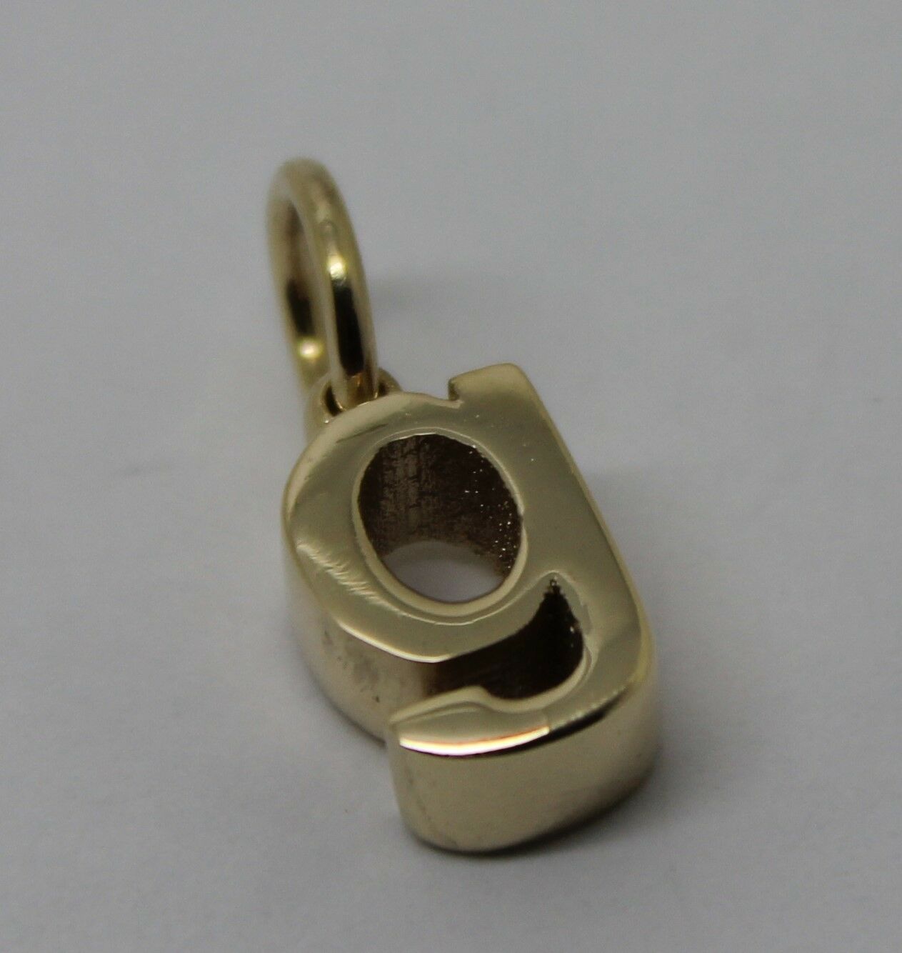 Kaedesigns, Genuine 9ct 9kt Genuine Solid Yellow, Rose or White Gold Initial Pendant G