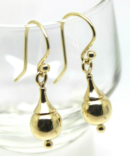 Kaedesigns Genuine  9ct 9k 375 Yellow, Rose or White Gold 8mm Ball Earrings