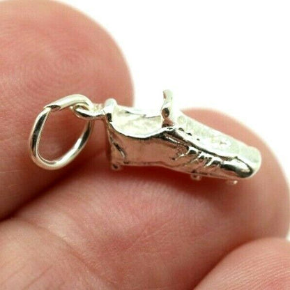 Kaedesigns Sterling Silver 925 Football Boot Shoe Pendant Charm