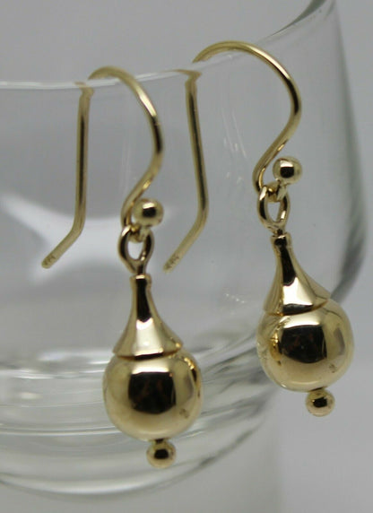 Kaedesigns Genuine  9ct 9k 375 Yellow, Rose or White Gold 8mm Ball Earrings