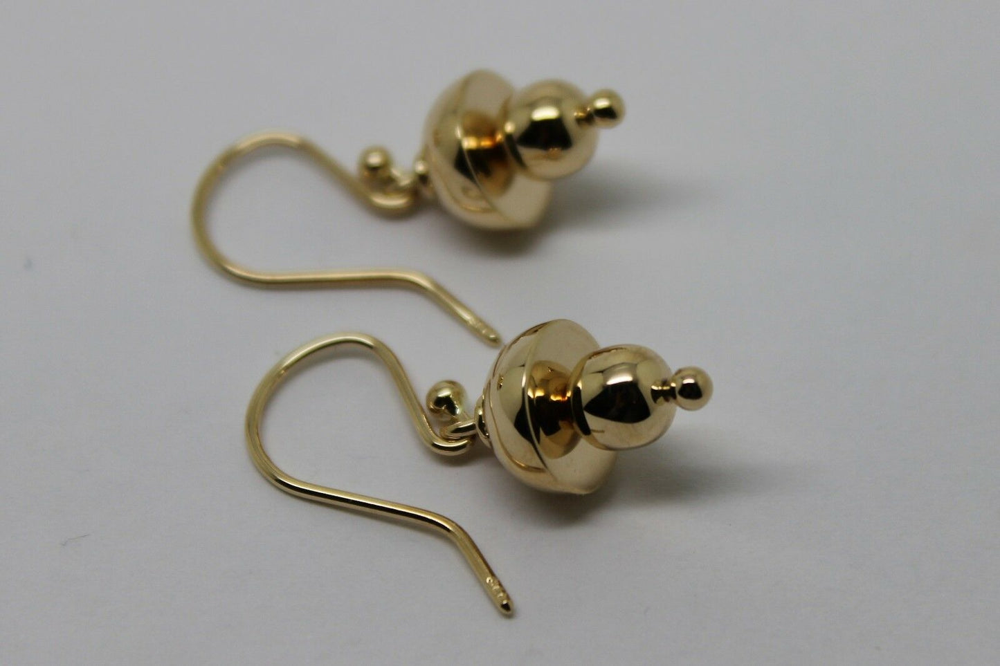 Kaedesigns New Genuine 9ct Yellow, Rose or White Gold Fancy Hook Earrings