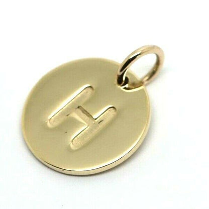 Kaedesigns, Genuine 375 9ct Yellow Or Rose Or White Gold 375 Initial Pendant - All letter available