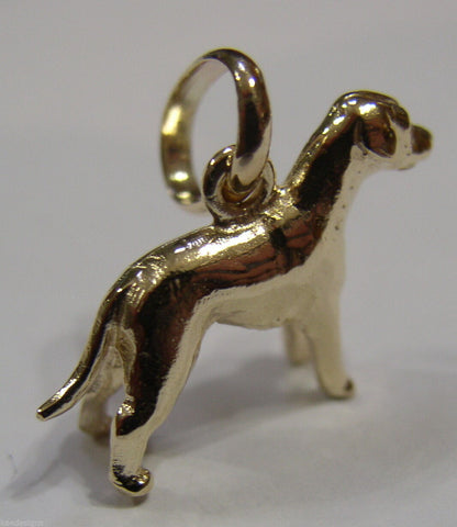 Kaedesigns, New 3D 9ct 375 Yellow, Rose Or White Gold Dog Charm / Pendant
