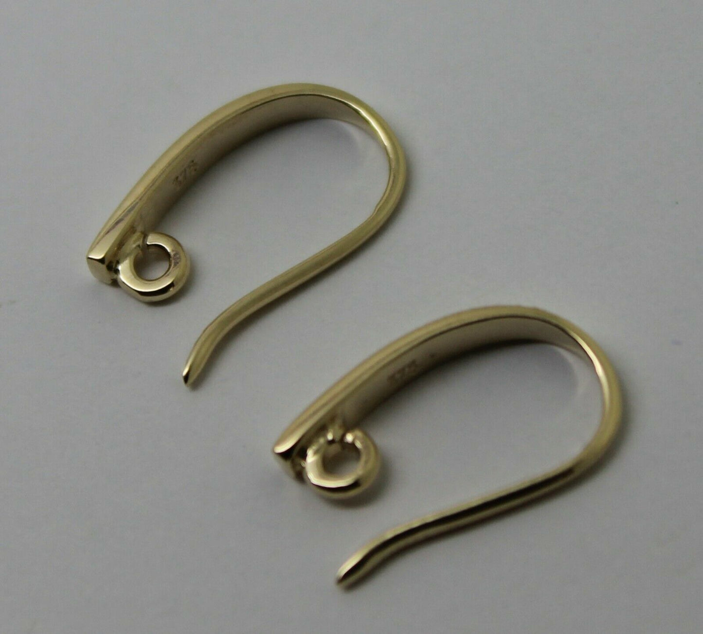 Kaedesigns New 9ct Yellow, Rose or White Gold 375 Thick Clip Hooks To Make You Own Earrings!