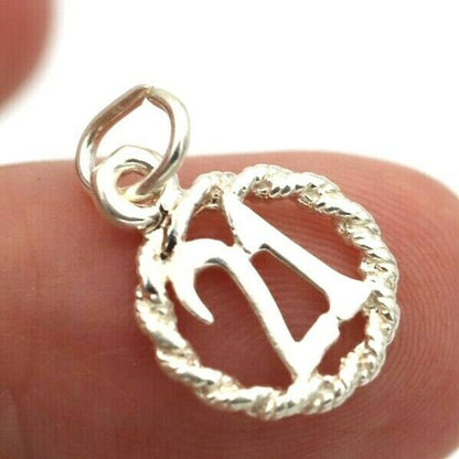 Kaedesigns New Genuine Sterling Silver 925 21st Pendant or Charm