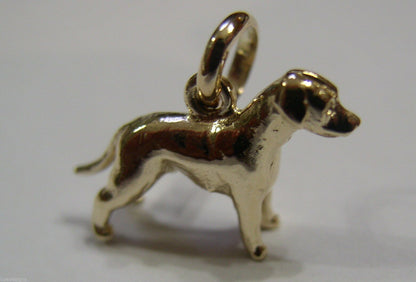 Kaedesigns, New 3D 9ct 375 Yellow, Rose Or White Gold Dog Charm / Pendant