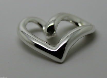 Kaedesigns Genuine New Full Solid Genuine Sterling Silver 925 Heart Pendant
