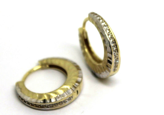 Kaedesigns, Genuine New 9ct Yellow Gold 17.5mm Hoops Earrings