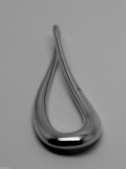 Kaedesigns Genuine 9ct 9K 375 Yellow or Rose or White Gold Large Tear Drop Pendant
