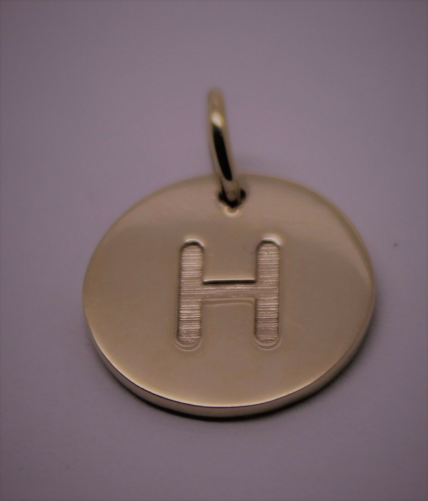 Kaedesigns, Genuine 375 9ct Yellow Or Rose Or White Gold 375 Initial Pendant - All letter available