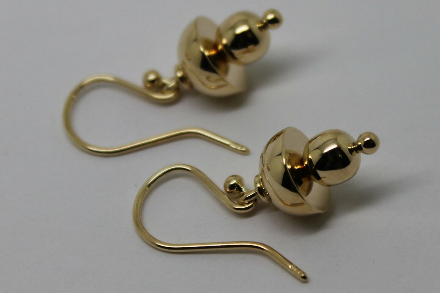 Kaedesigns New Genuine 9ct Yellow, Rose or White Gold Fancy Hook Earrings